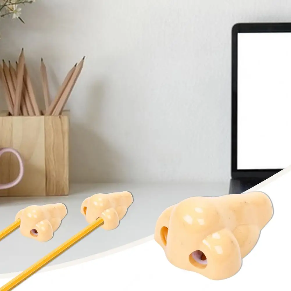 Novelty Pencil Sharpener Realistic Funny Nose Pencil Sharpeners Compact Size Portable Novelty Pen Sharpener for School