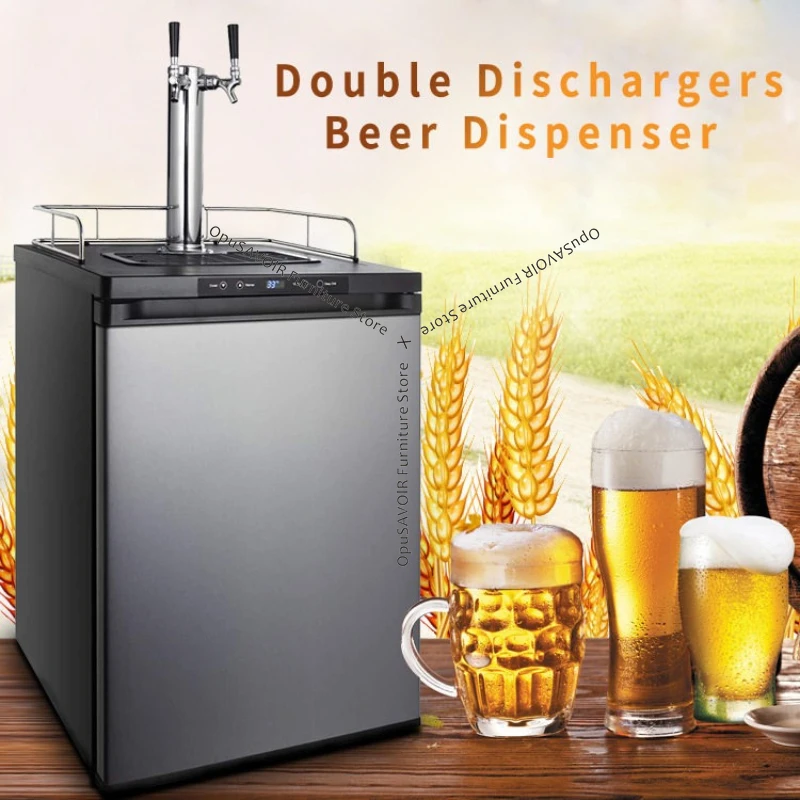 

Профессиональная пивная установка Ultimate Beer Tap Machine для крафтового пива - Коммерческий диспенсер для свежего пива с воздушным охлаждением и система розлива для кухни, столовой и бара JT40
