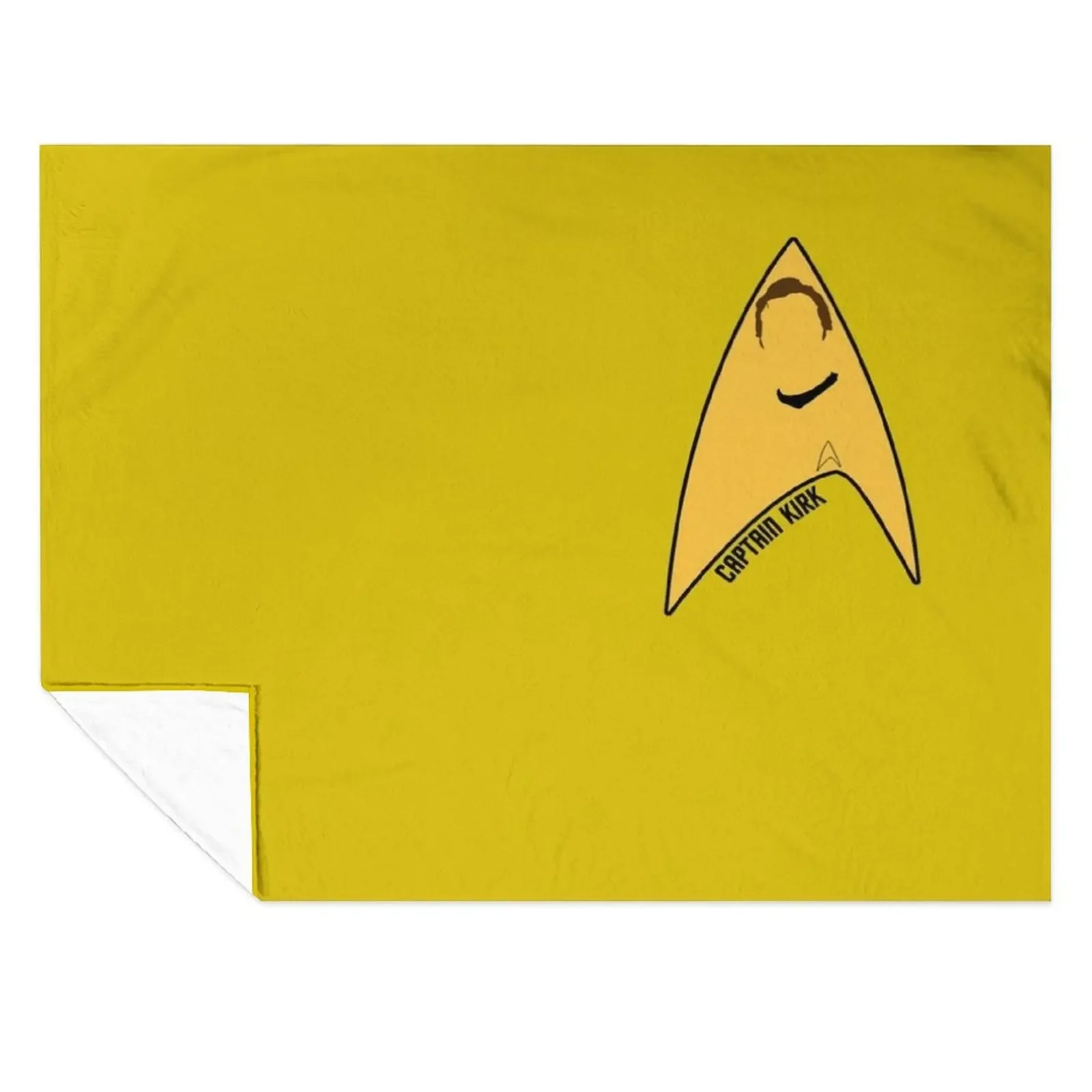 

Captain Kirk Throw Blanket Blankets For Sofas Nap Kid'S for babies Blankets