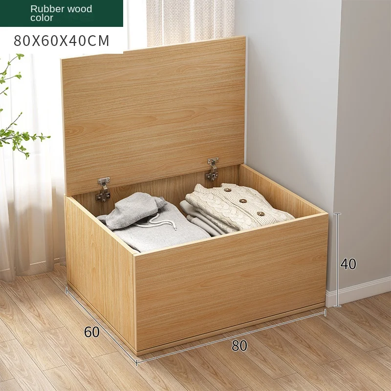 Bay Window Storage Cabinet Home Balcony Cabinet Simple Storage Cabinet Large Capacity Flip Lid Low Cabinet Floor Cabinet Tatami