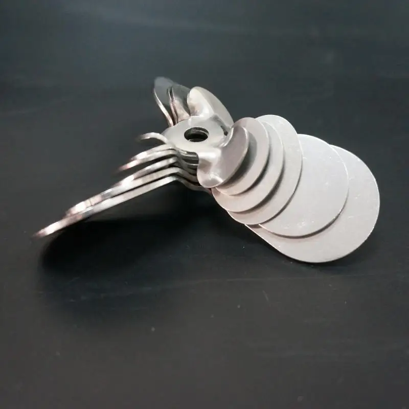1pc Lab OD 40mm to 120mm304 Stainless steel three-leaf type Stirring Blade or 1pc length 200 to 500mm Stirring Dispersing Rod