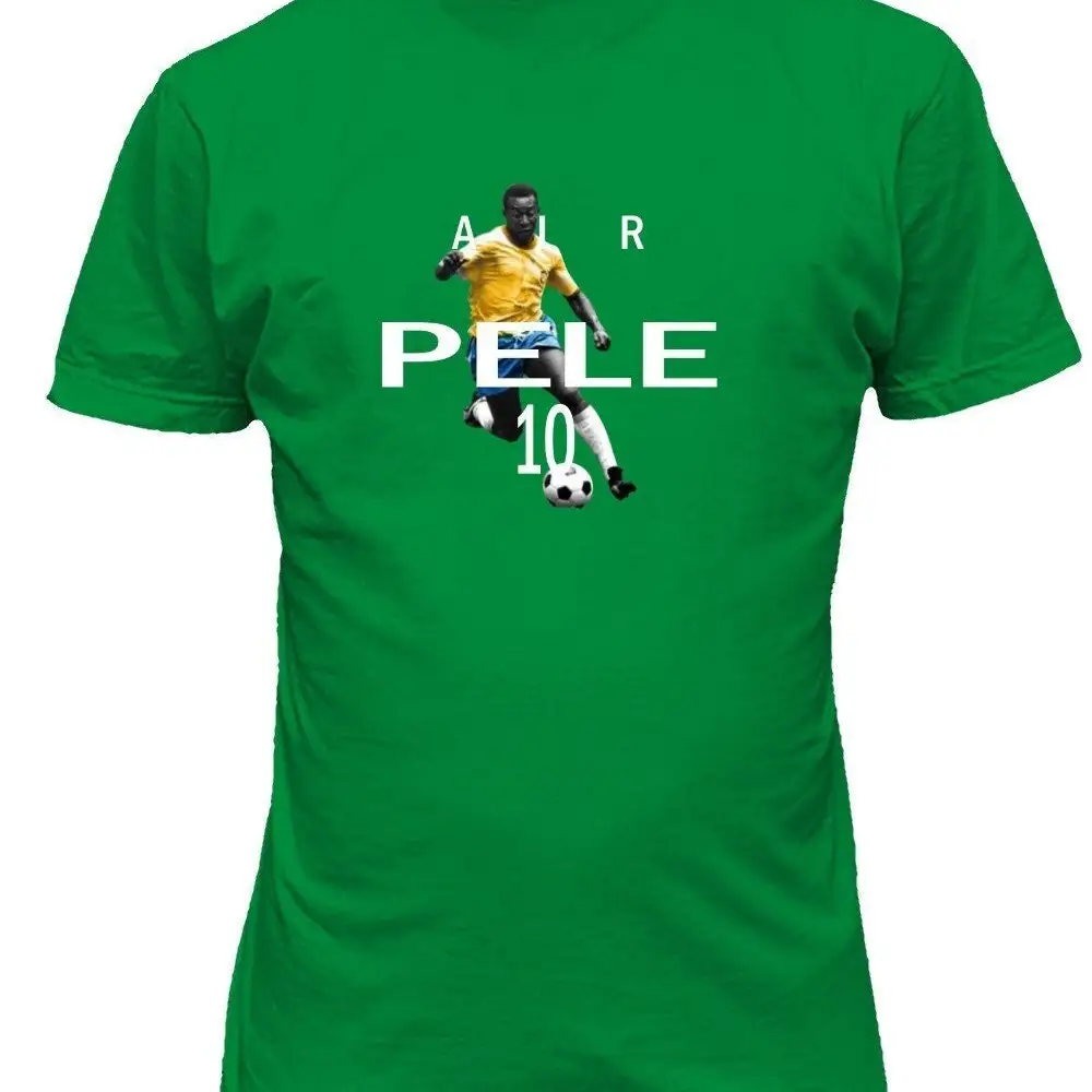 Brazil Star Air Pele Soccer Legend Football Fans T Shirt