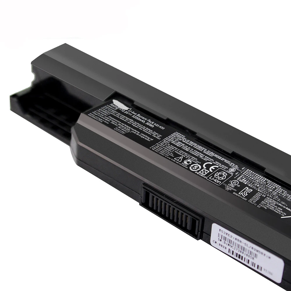 A32-K53 10.8V 5200mAh Original Laptop Battery for Asus A43SV K43S A53 K53B K53E K53SJ K53SD K53U K54LY