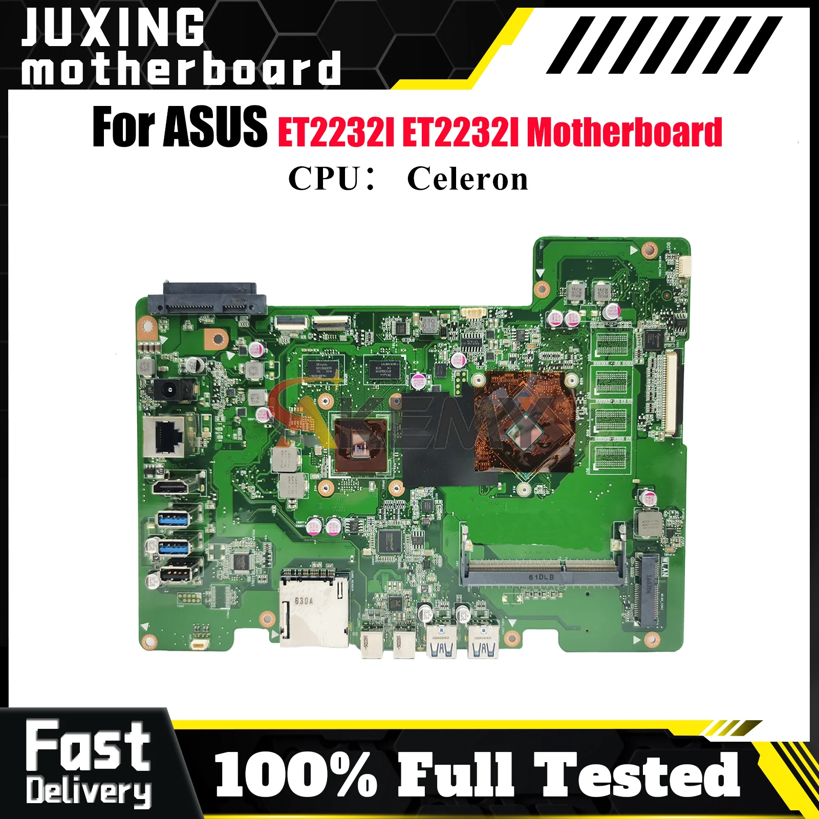 

ET2232I Laptop Motherboard For ASUS AIO ET2232 ET2232I Mainboard With Celeron CPU 100% tests OK fast shipping High quality