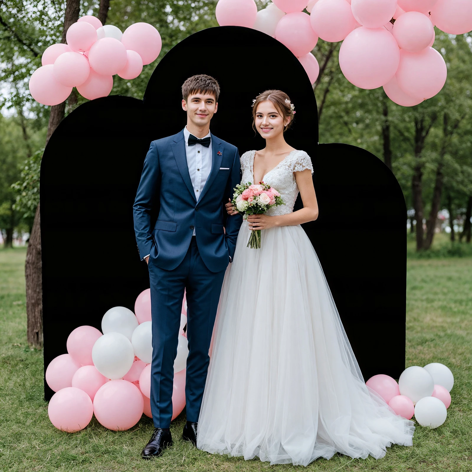 6ft 6.6ft 7.2ft Wedding Black Arch Cover 2 Sided Spandex Fitted Fabric Arch Backdrop for Birthday Party Wedding Arch Decoration.