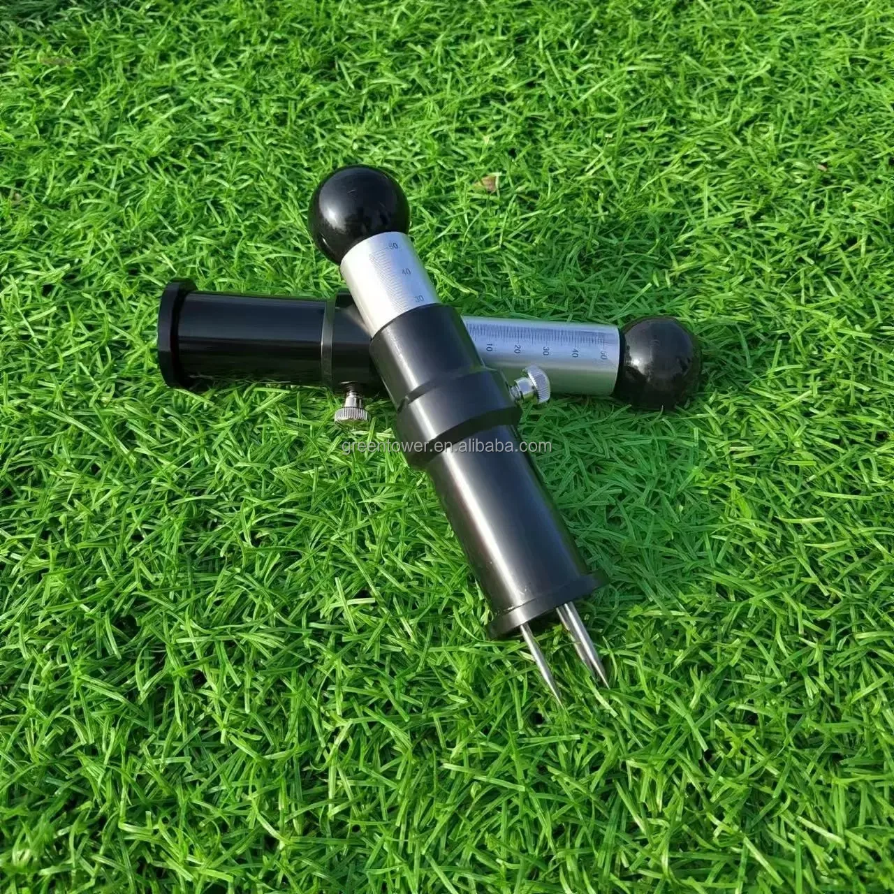 Artificial Grass Turf Infill Depth Tester Ruler for Measuring the Thickness of Artificial Grass and Sports & Entertainment Floor