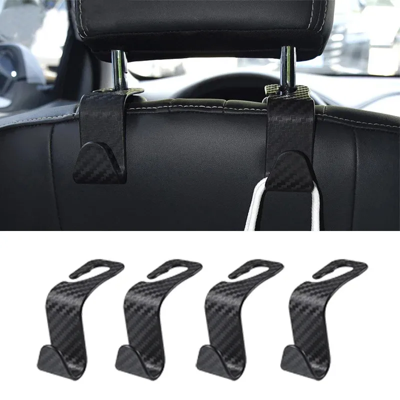 1/2/4Pcs Car Back Seat Hooks For GMC Sierra 1500 Sierra 2500 Sierra 3500 Yukon Terrain Auto Seat Headrest Hook Storage Hanger