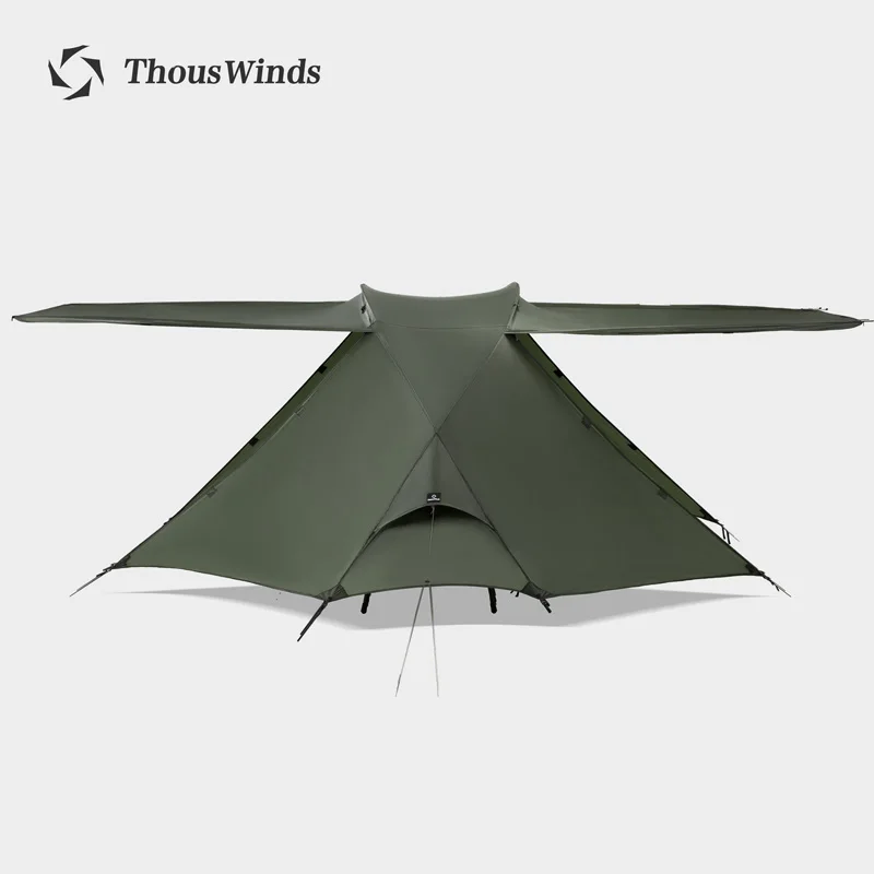 Imagem -03 - Thous Winds Escorpião-nylon Barraca de Acampamento para Pessoa Tenda de Ciclismo ao ar Livre Ambos os Lados Silicone Mochila de Viagem 15d 420t