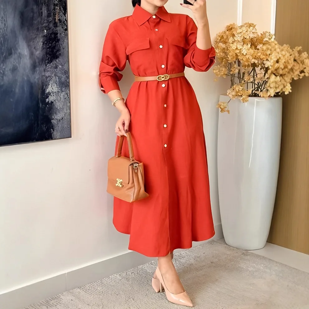 

Dashiki African Dresses for Women 2025 Autumn African Long Sleeve Elegant Party Evening Long Dress Casual African Clothes Women