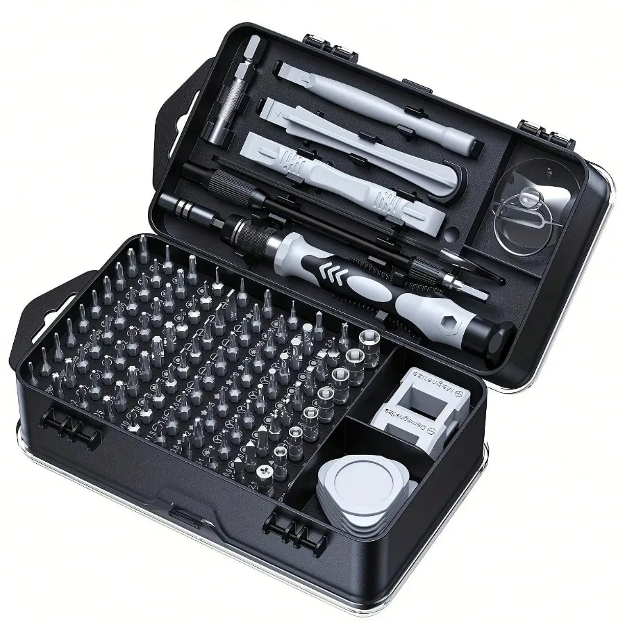 

1Set Precision Screwdriver Set with Case Repair Tool Kit for Phone Camera Game Console Small Appliance Repair
