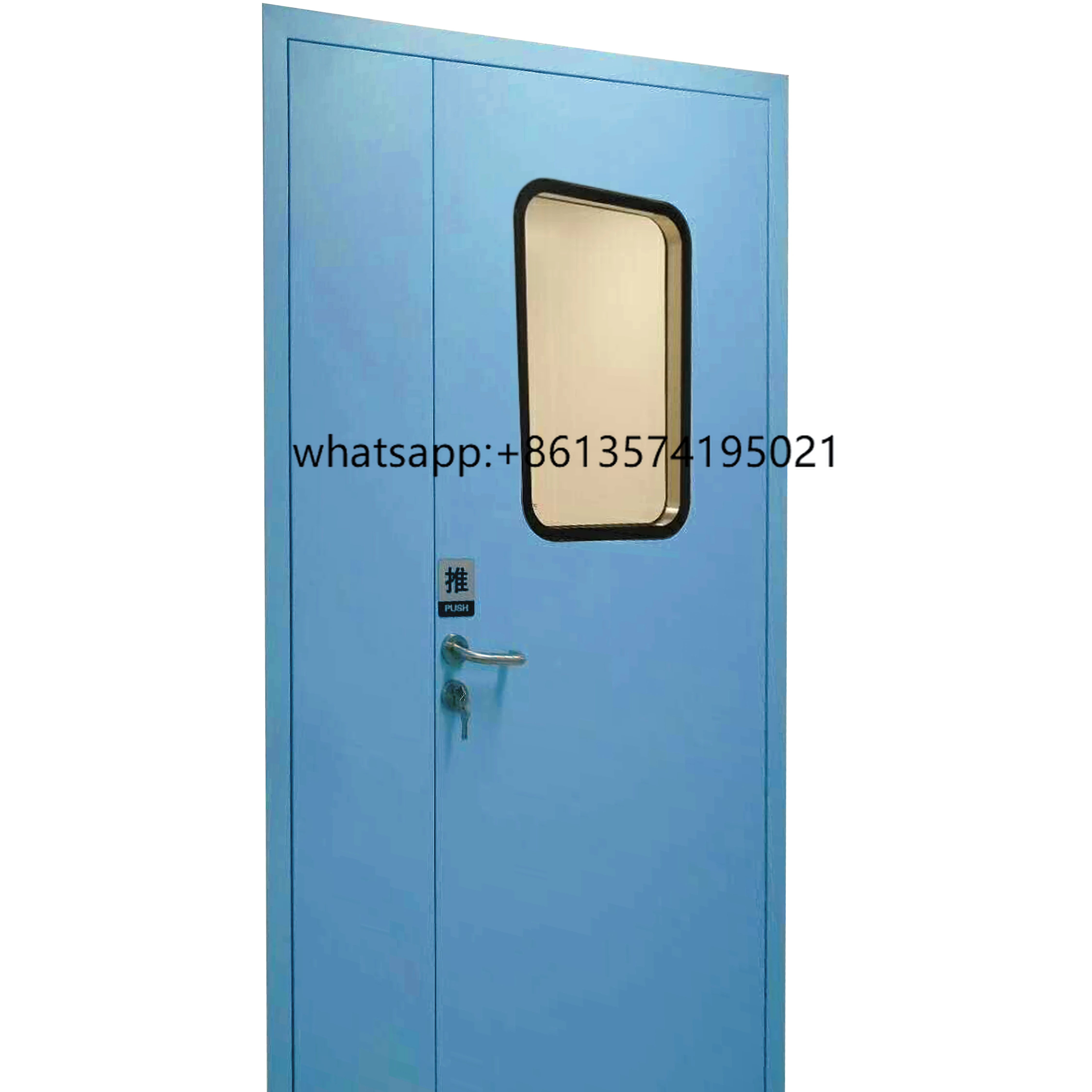 

Stainless External Entrance Secure Cleanrooms X-Ray Hospital Steel Supplier Ward Hermetic Hpl Double Clean Room Door Price