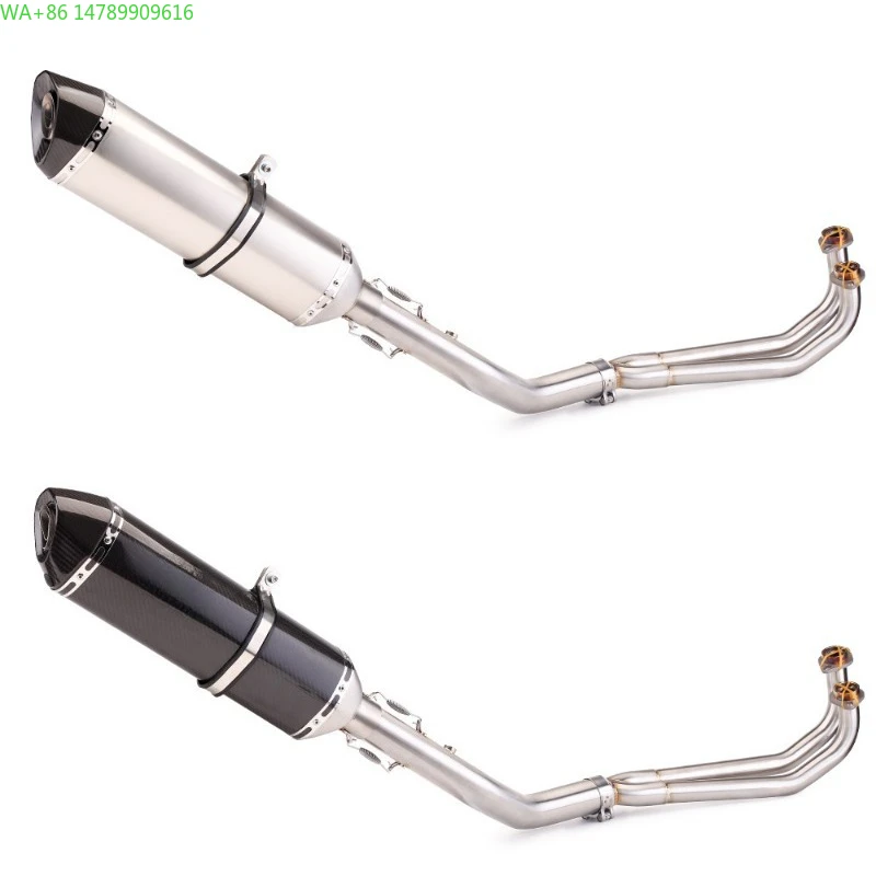 Full-Size Custom Motorcycle ExhaustSanyang TL500 Full-section Exhaust Modification, With Honeycomb Back Pressure Front Section 5