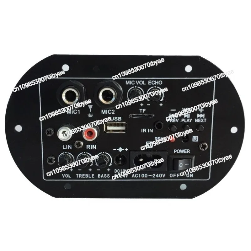 

Для KOK-380 AC 220 В 12 В 24 В цифровой Bluetooth усилитель плата сабвуфера двойной микрофон караоке усилители