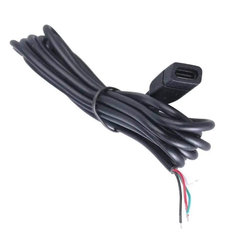 R53C USB-C-Pigtail-Kabel, Verlängerungskabel, Typ-C-Buchse auf 4-Pin-Bare-Draht-Anschlussleitung mit offenem Ende für – Detail 10