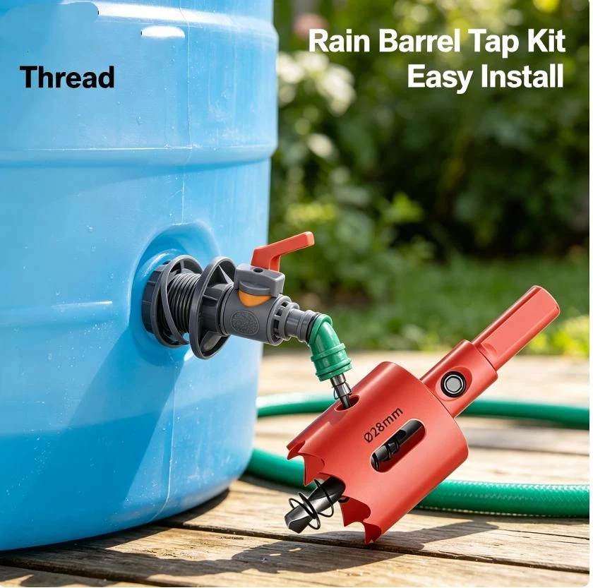 1 Set PVC Water Tank Connector 1/2 3/4 Quick Connect Straight-through Valve Universal Fit for Most Water Pipe Plumbing Repairs