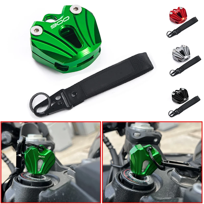 

For kawasaki Z900 Z 900 Z900SE Z900 SE Z900RS 2017-2024 2025 Motorcycle Key Shell Key Case Cover Key Chain Keyring Accessories