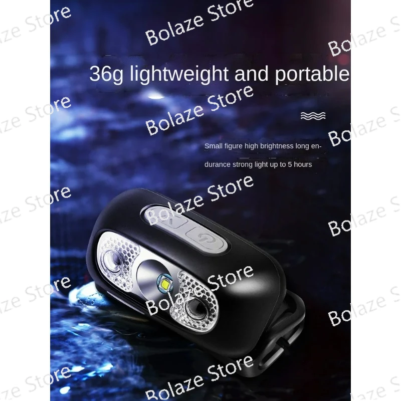 Diving Headlamps Mining Rechargeable Powerful Led Headlight Head Waterproof Flashlight Lampe Frontale Portable Tools Lights