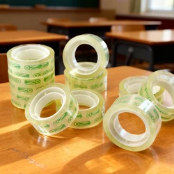 15mm width clear tape 1/2/6 Rolls  school transparent tape office Adhesive Tapes high-viscosity sealant packaging TMJ-001-15mm