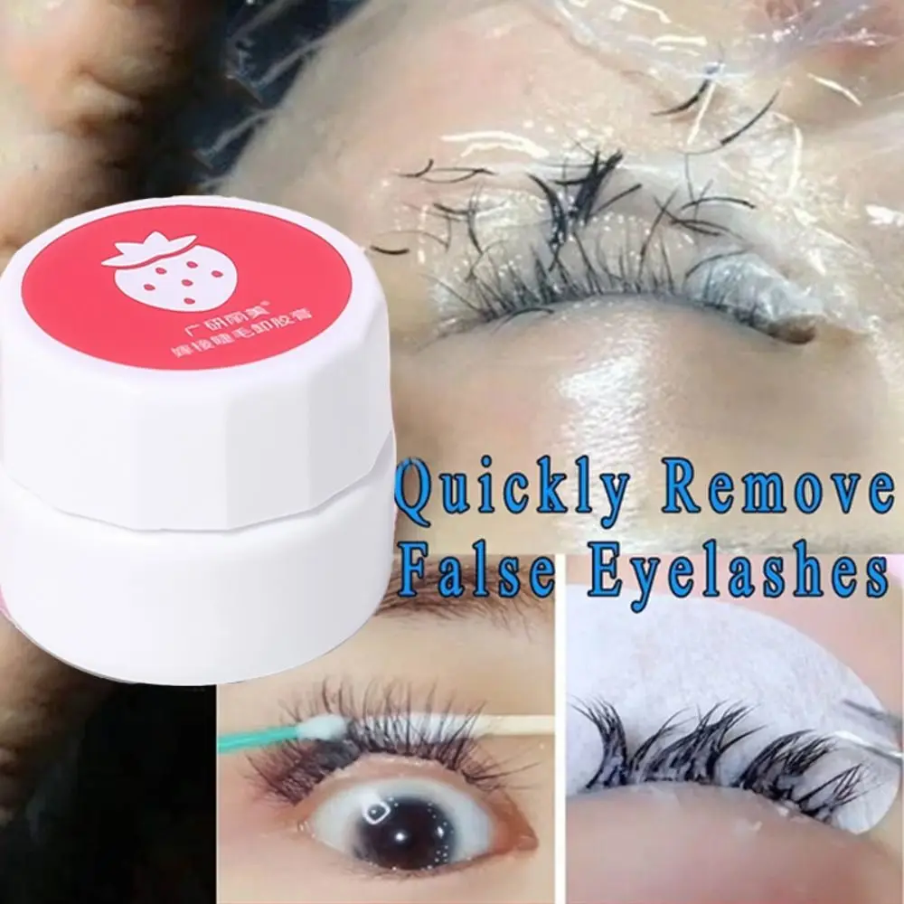 Fast Action ละลาย No Burn Grafting Eyelash Remover Eye Lashes Remover Eyelash Extension Remover เจล Eyelash Remover กาว