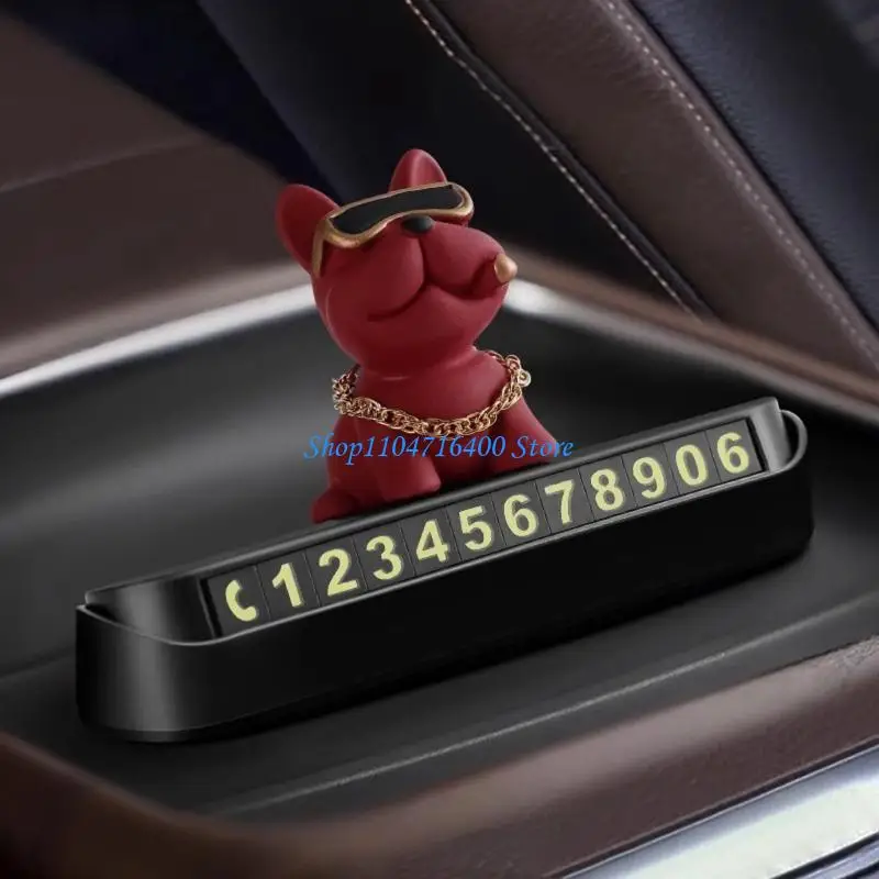 

y1gd Temporary Vehicle Phone Number Plate Easy Installation Parking Number Plate