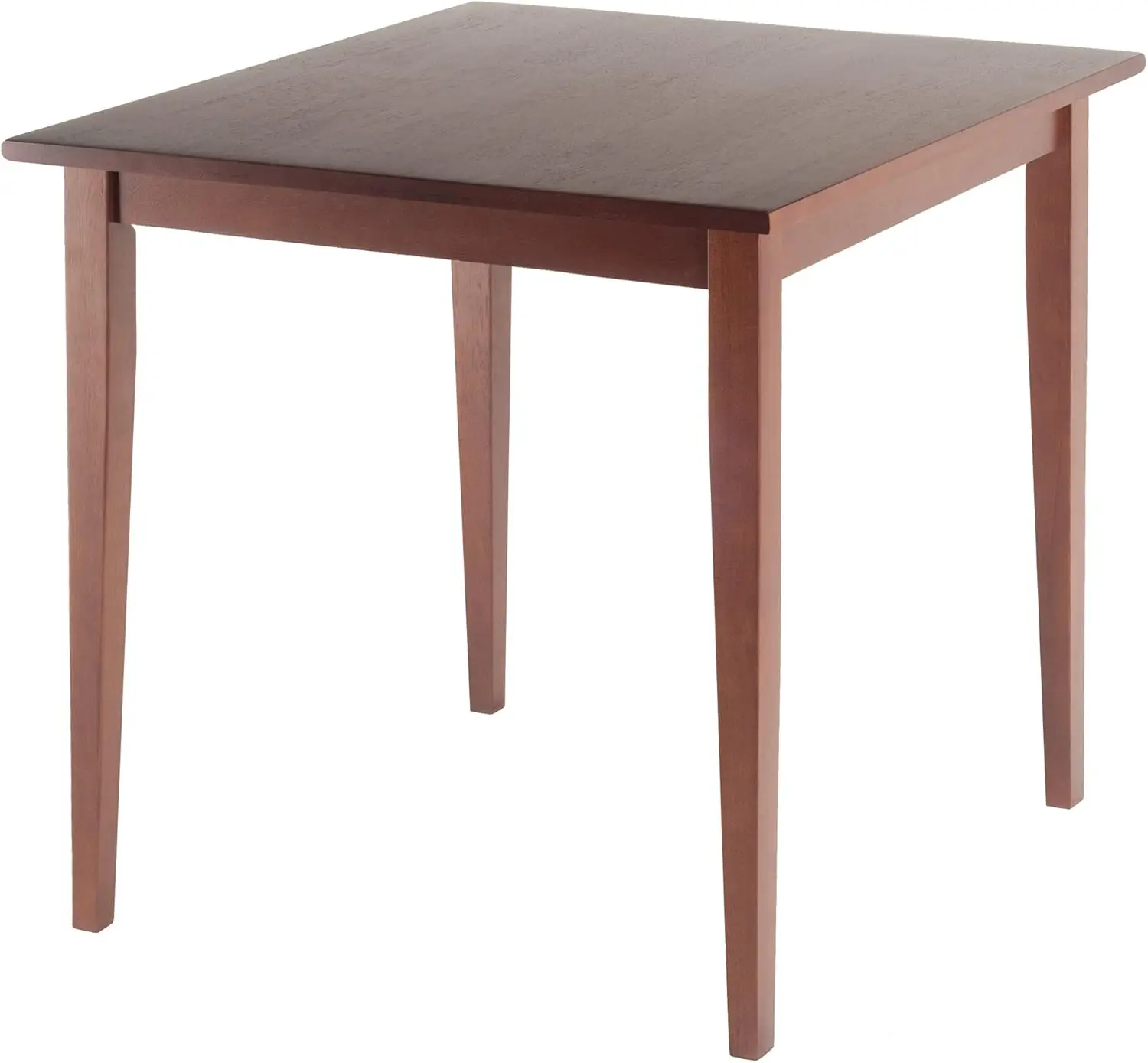 Mesa de comedor cuadrada de madera