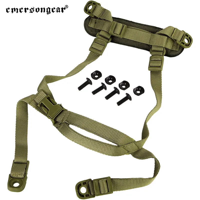 Emersongear MICH Helmet Retention System H-Nape Protective Ajustable Helmet System EM5660