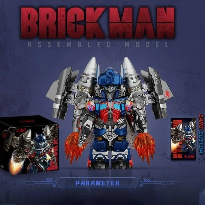 Optimus2.0 Prime كتل المحولات الجديدة MOC الحبوب الصغيرة Megatron تجميع الأطفال اللعب نحلة نموذج هدية مزخرفة