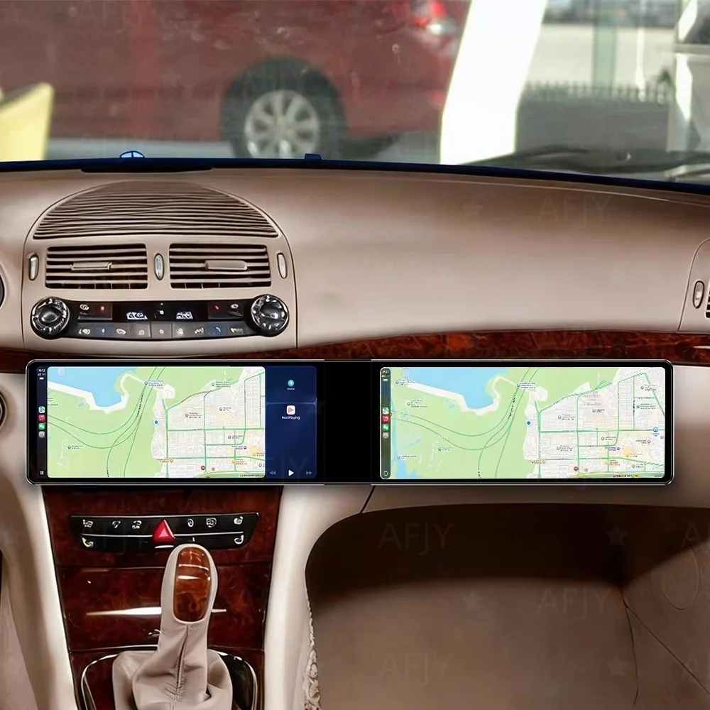 12,3 Zoll Android Bildschirm Autoradio für Mercedes-Benz E CLS W211 2005-2008 GPS Navigation Multimedia Stereo Empfänger Haupteinheit