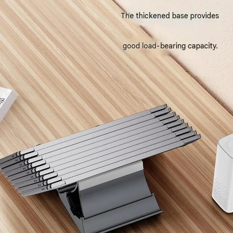 Q6PA 2-Slot Multiple Vertical Laptop Stand, Width 0-38Mm, Metal Office Space Saving for Desk, Fits Laptop Tablet