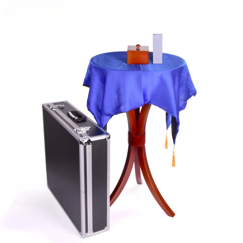 

Delux Oval Trinity Floating Table With Anti Gravity Box Vase Magic Tricks Stage Magia Floating Table Magie Illusion Gimmick Prop