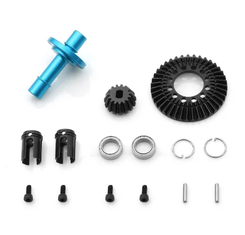 39T Front Direct Coupling Set Front Differential 22047 for Tamiya TT02 XV02 XM01 1/10 RC Car Upgrade Parts Accessories