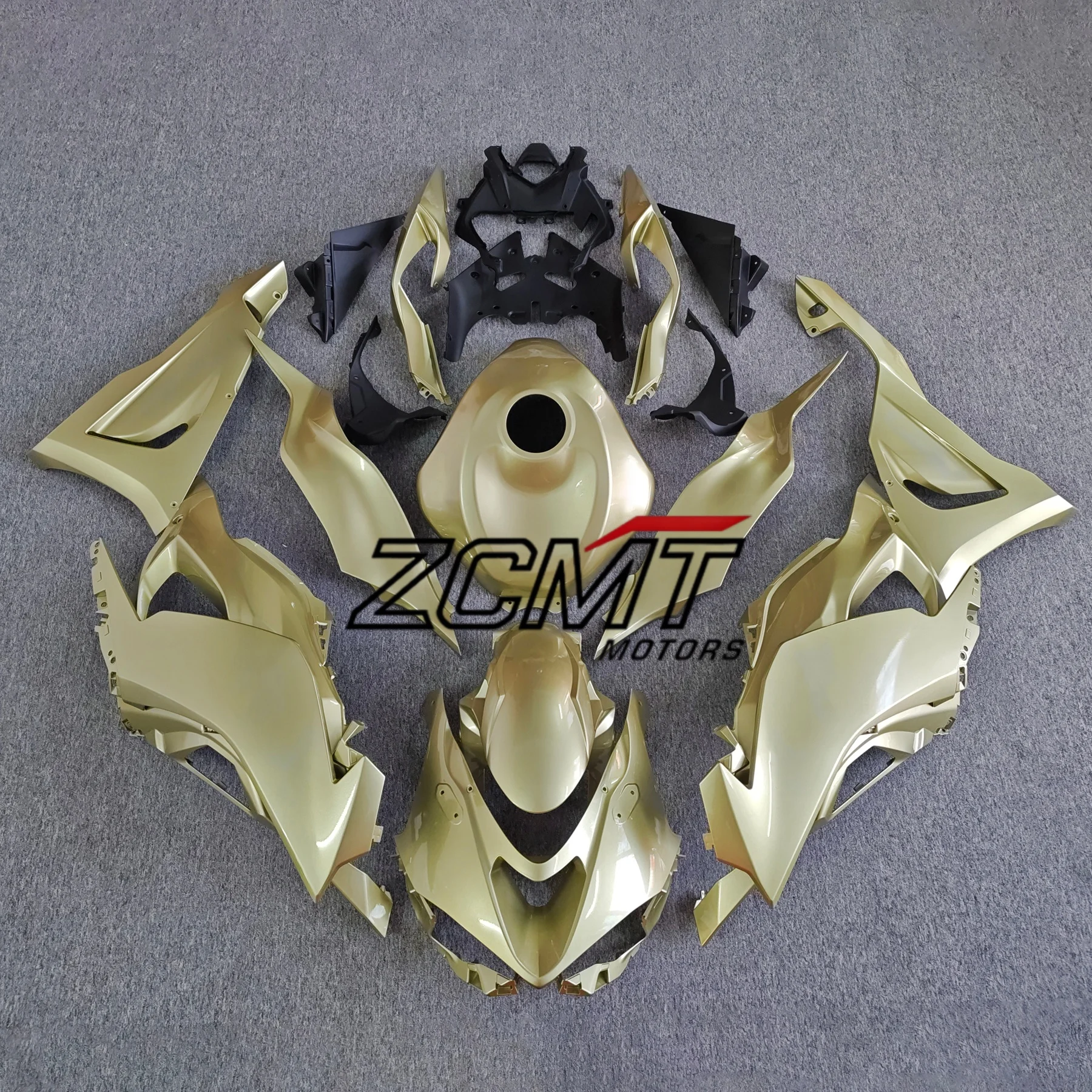 Motorcycle Molding Fairing for Kawasaki ZX6R 636 2024-2026 New Green Gloss Fairings Kit for ZX 6R 24 25 26 Bodyframe Protective