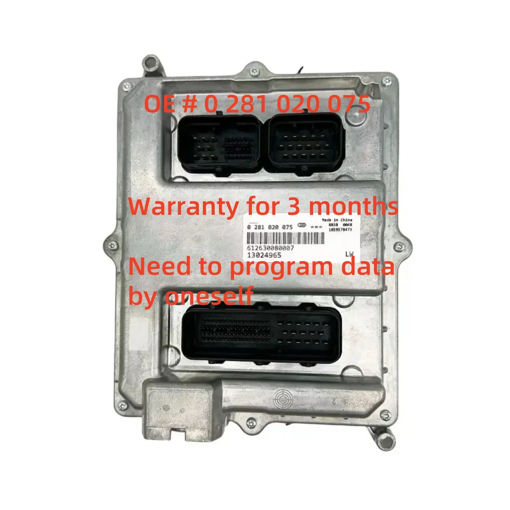 

high-quality 0281020075 0 281 020 075 612630080007 Engine ECU Computer Board Electronic Control Unit EDC7 For Weichai Engine
