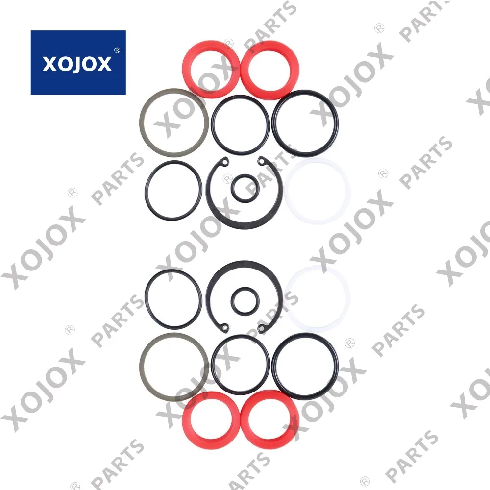 

XOJOX 2Pcs Lift Tilt Hydraulic Cylinder Seal Kit AM118390 PT5252 For John Deere 40 44 51 52 67 Loader