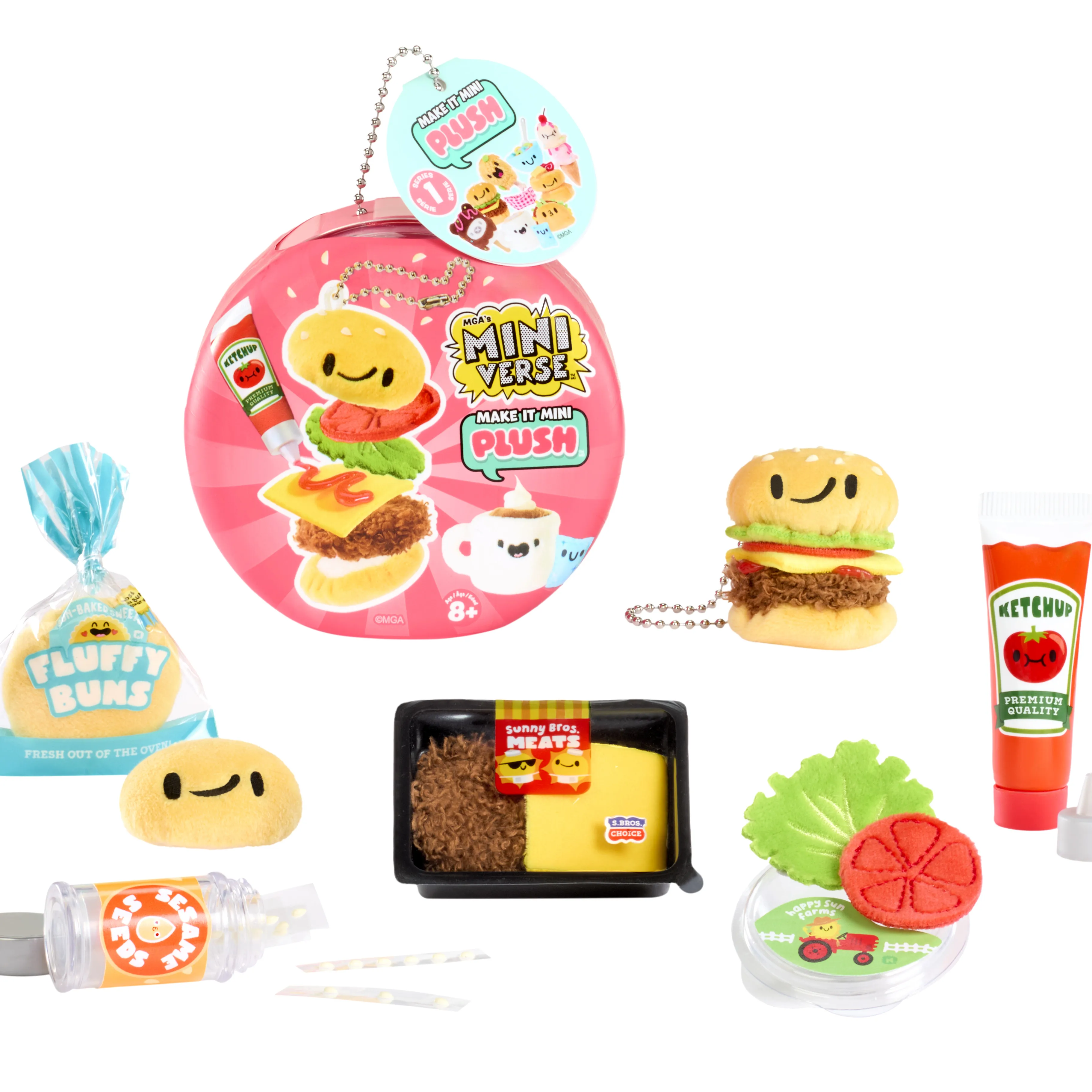 MGA Mini Verse Mini Edible Assembly Mystery Blind Box Gifts Toy Model Anime Figures Collect Ornaments