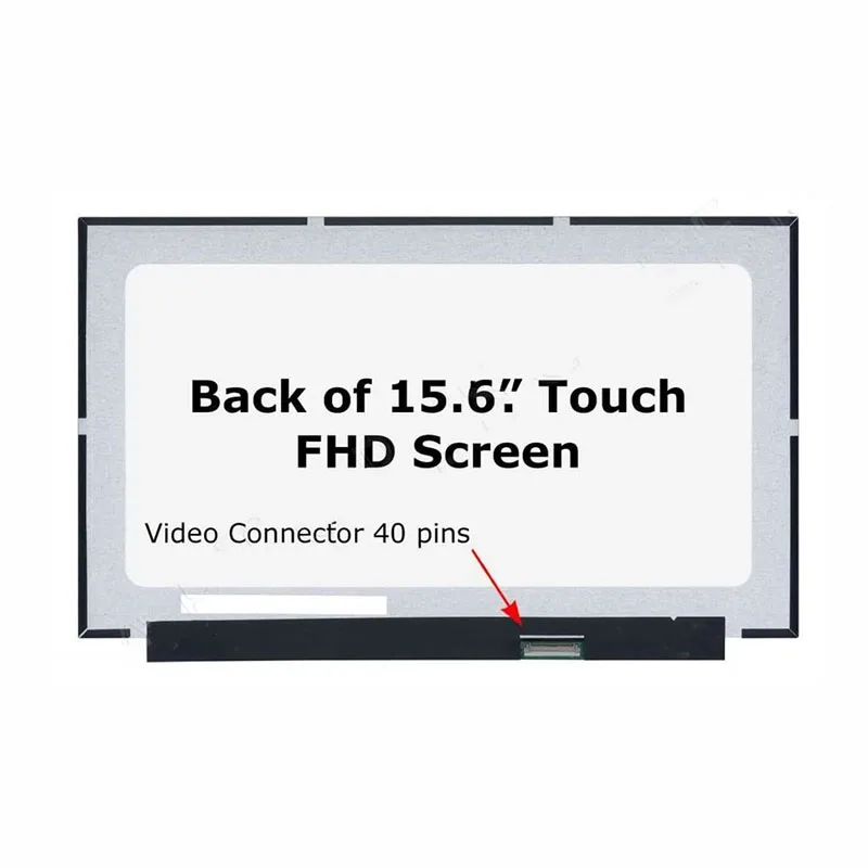 NV156FHM T06 Laptop LCD Touch Screen Display Panel EDP 40 PIN For Dell Inspiron 15 3520
