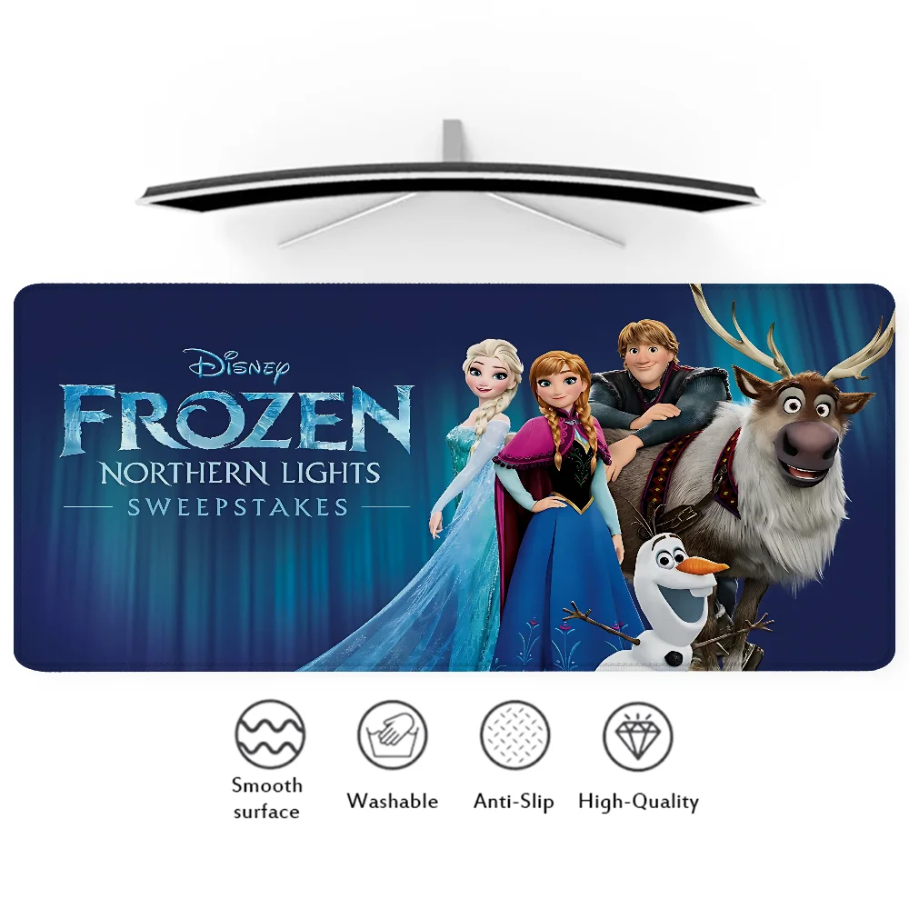 Disney Frozen Extended Pad Mouse Pad Large Mousepad Gamer Keyboard Desk Mat Gaming Mats Offices Accessories Pc Setup Accessories