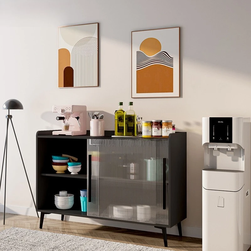 Simple side cabinet Italian minimalist cabinet, locker, living room side cabinet