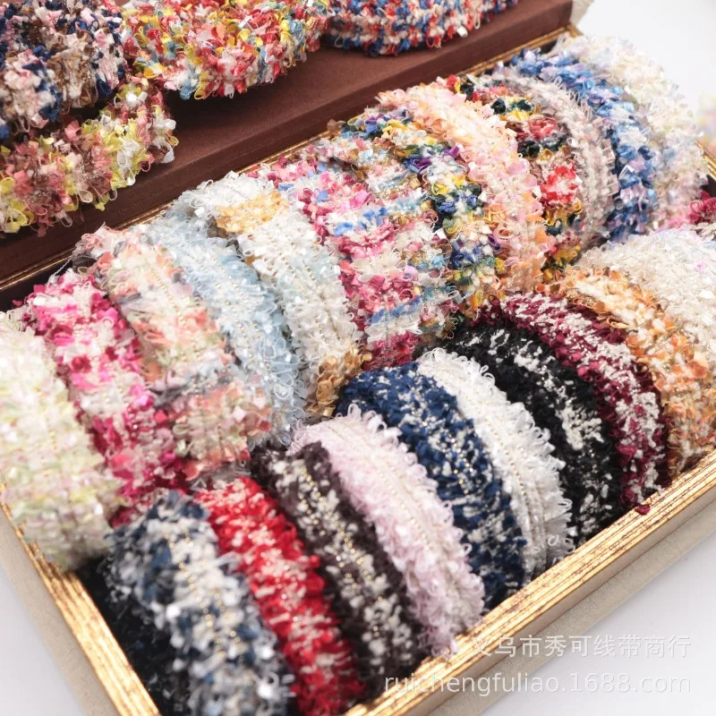 

90Yards 1.5cm Vintage Embroidered Lace Ribbon Fabric Sewing Lace Trim Handmade Costume Dress Sewing Trimmings Wedding Decoration