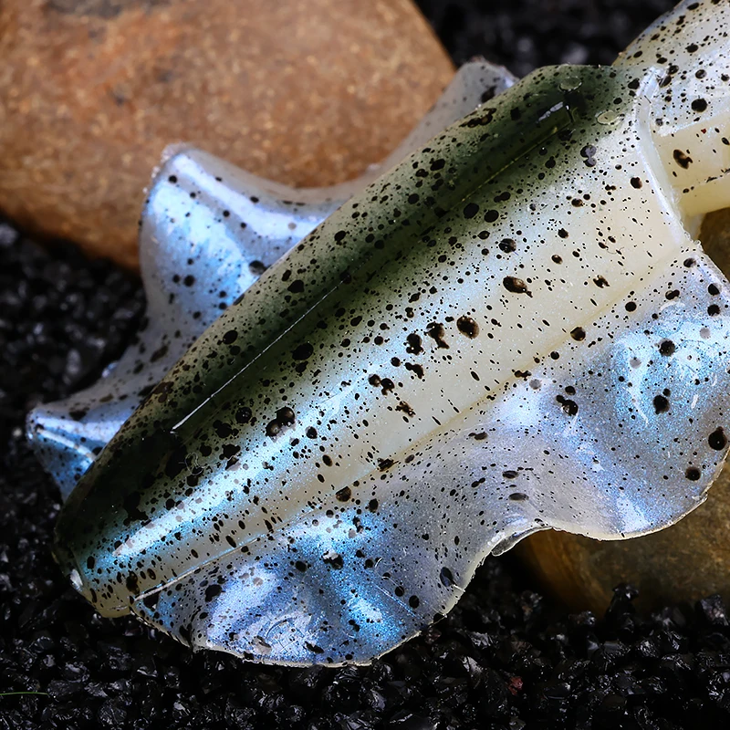 WEIHE 5-teiliges Set Tintenfisch-Köder Mehrfarbige Kleine Tintenfisch- und Oktopus-Köder zum Angeln Sortierte Bunte Achtarmige Tintenfischköder – Detail 6