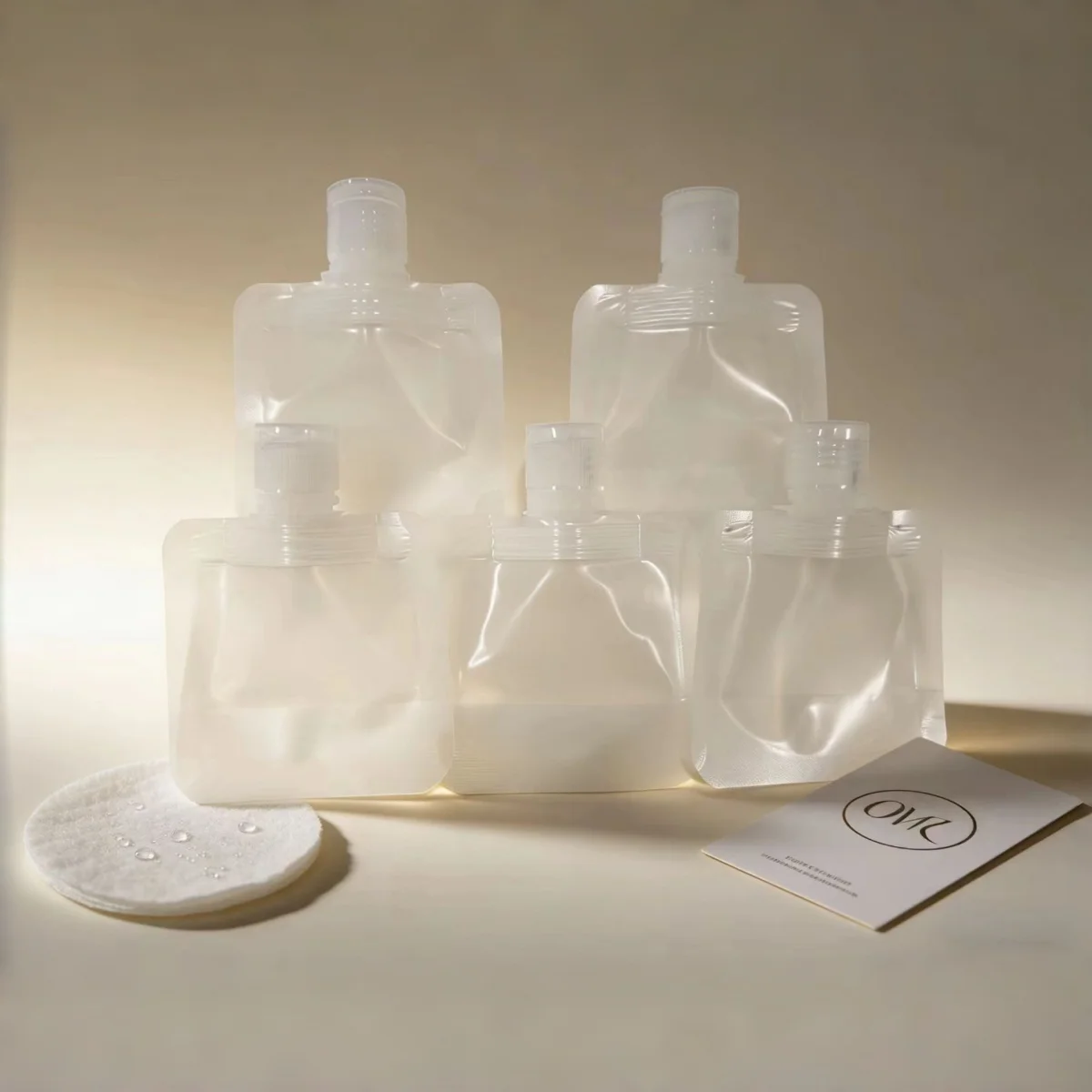 30 Stück nachfüllbare Reisetaschen, 30 ml, 50 ml, 100 ml, transparente, leere Quetschbeutel für Shampoo, Lotion, Toilettenartikel, auslaufsichere tragbare Taschen