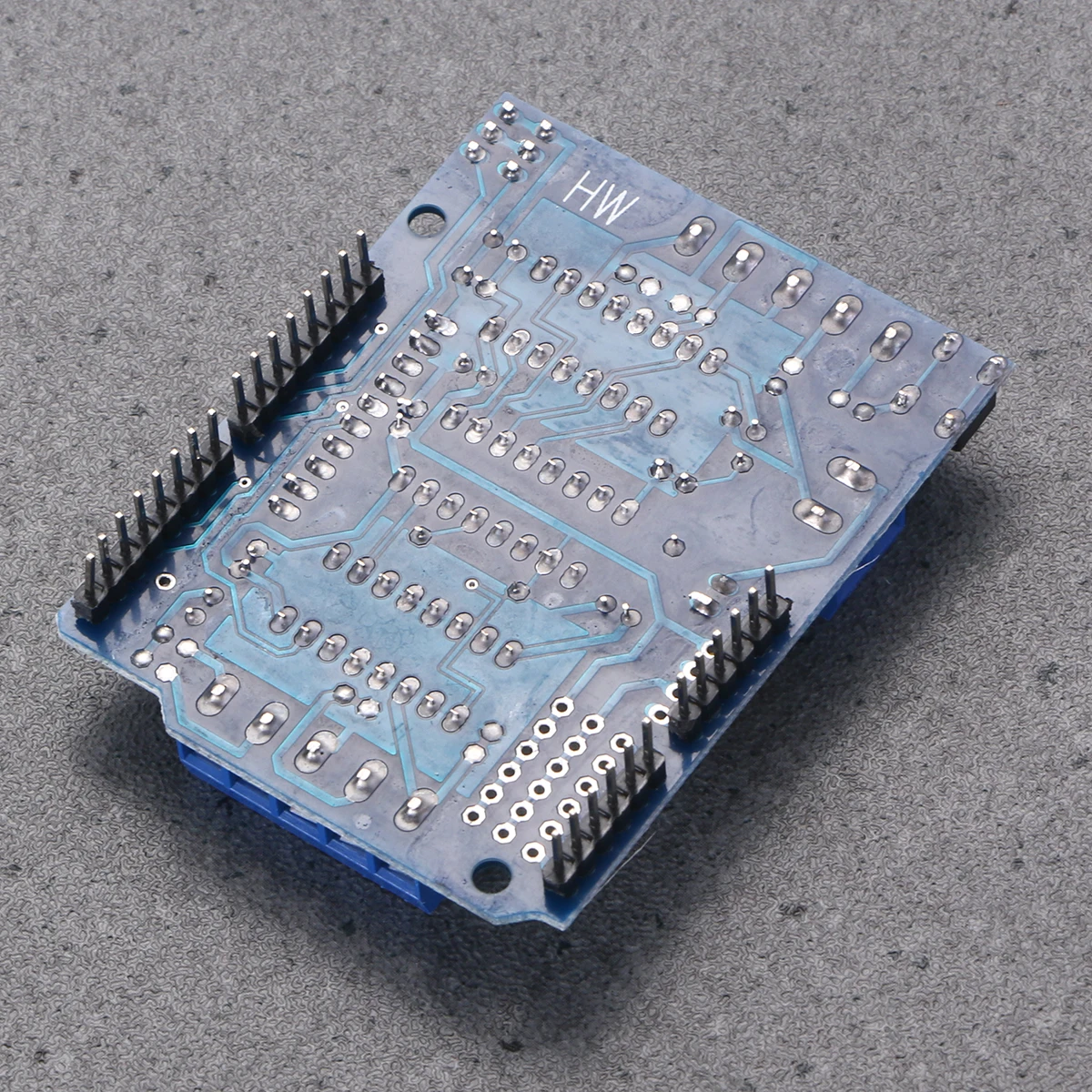 L293D موتور درع متوافق مع ميجا Duemilanove 5 فولت محرك سيرفو 4 محركات تيار مستمر 2 السائر 6.8X5.5X2Cm Pcb لوحة معدنية