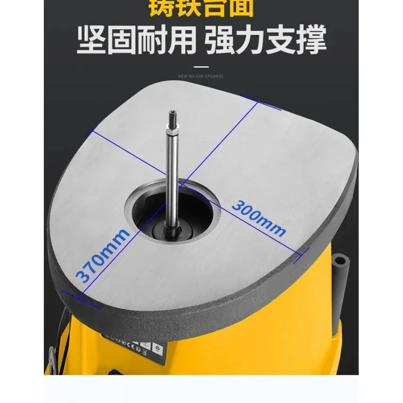 14-Inch Benchtop Shaft Oscillating Spindle Sander Woodworking Equipment Precision Furniture Grinding Polishing