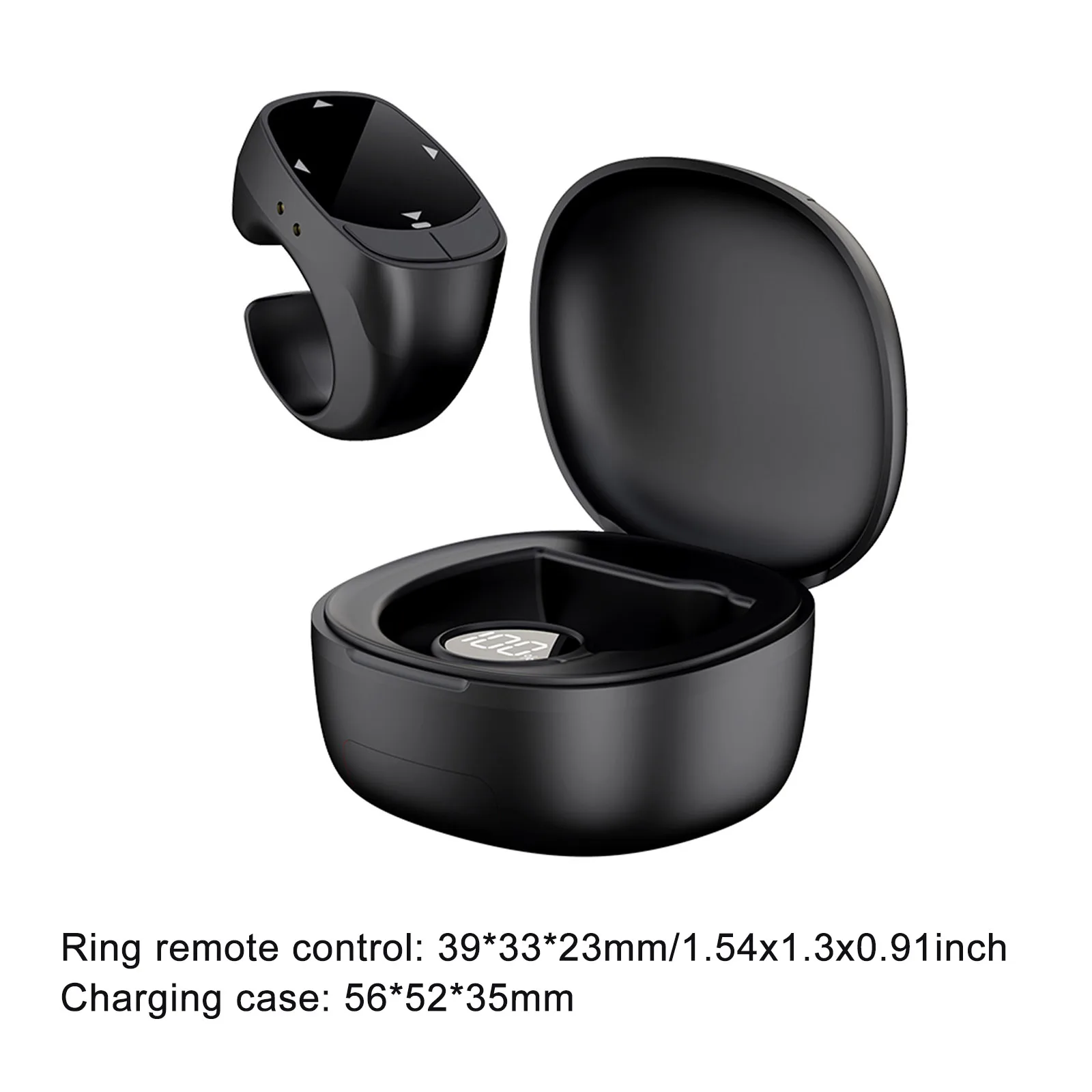 Page Turner Clicker BT Camera Shutter Remote Remote Scrolling Ring Touch Screen Page Turner لجهاز iPhone Android Tablet #6