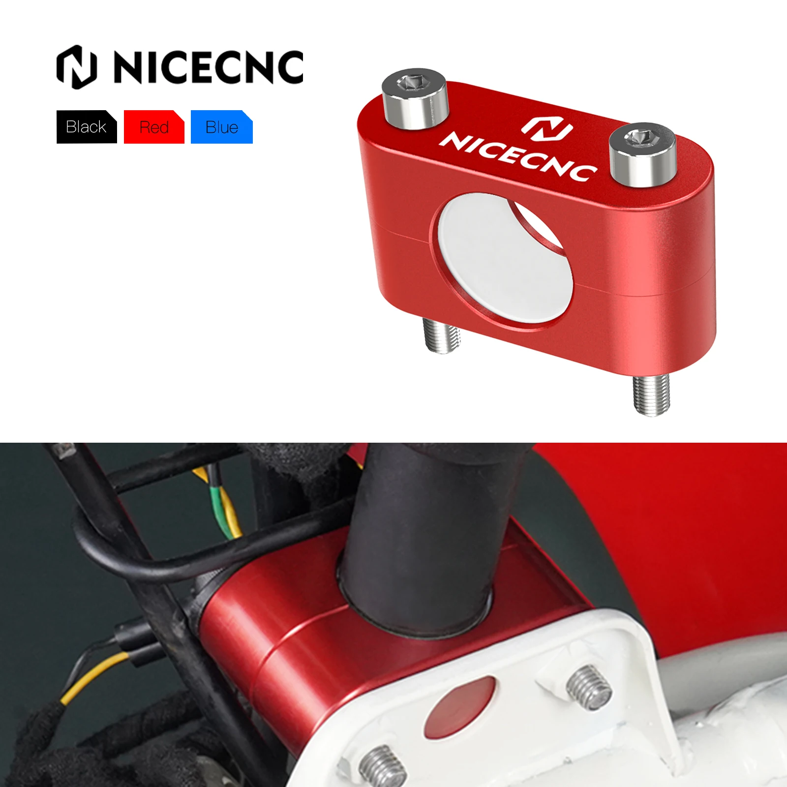

NICECNC Steering Stem Bushing For Warrior350 YFZ450 Raptor 700 Grizzly700 Yamaha Banshee Big Bear 350 450 Blaster 200 ATV