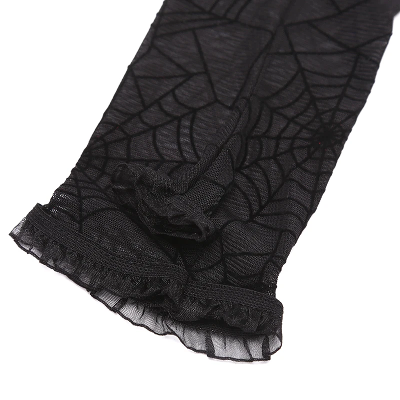 Spinnennetz-Armstulpen Handschuhe Faschingskostüm Halloween-Kostümzubehör Cosplay – Detail 10