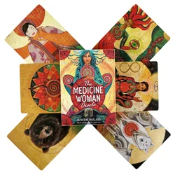 The Medicine Woman Oracle Cards Game Fortune-telling Tarot divinazione Edition creatività messaggi Board Deck