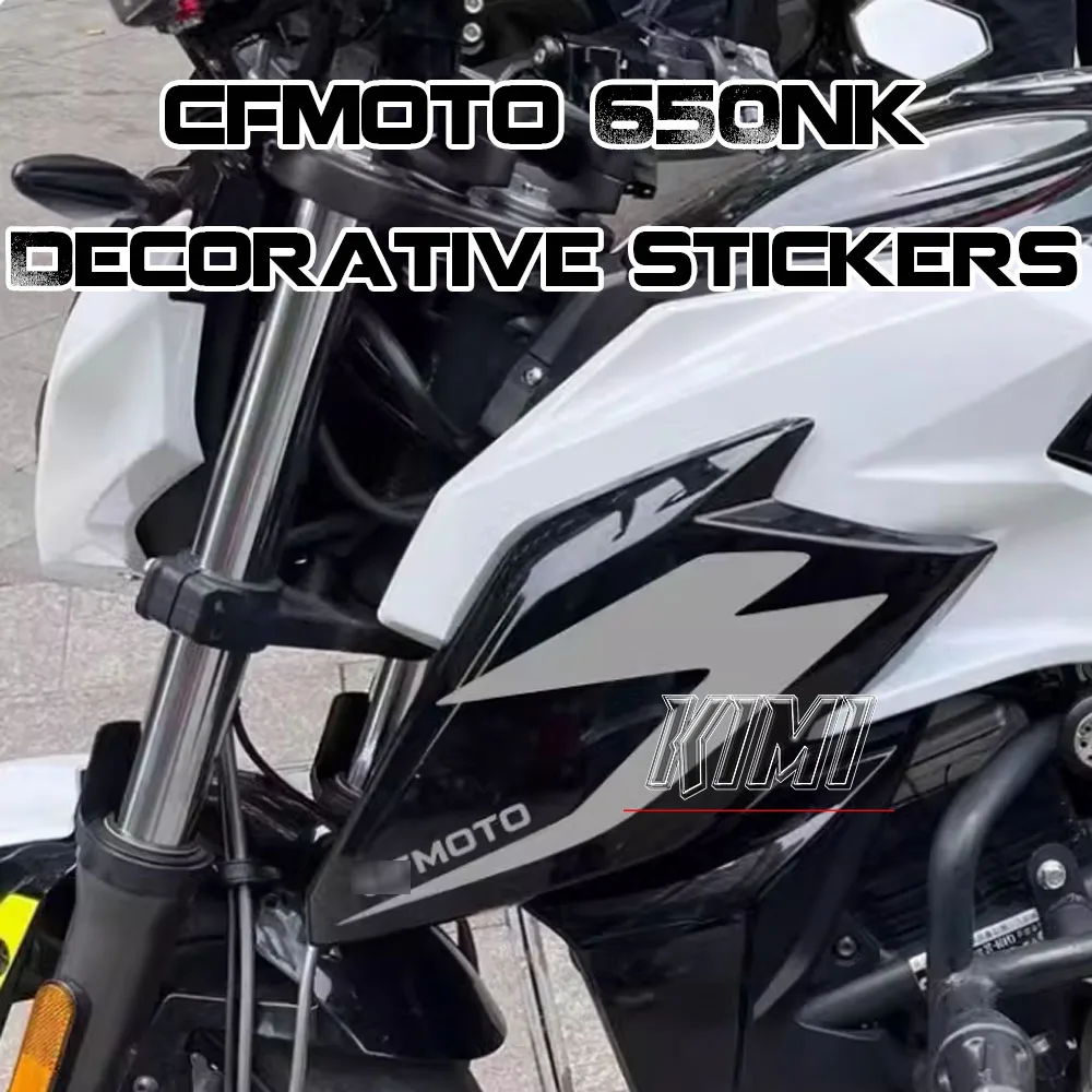 Motorcycle Decorative Stickers Street Car Sports Version Flower Waterproof Stickers Modified Car Stickers For CFMOTO 650NK