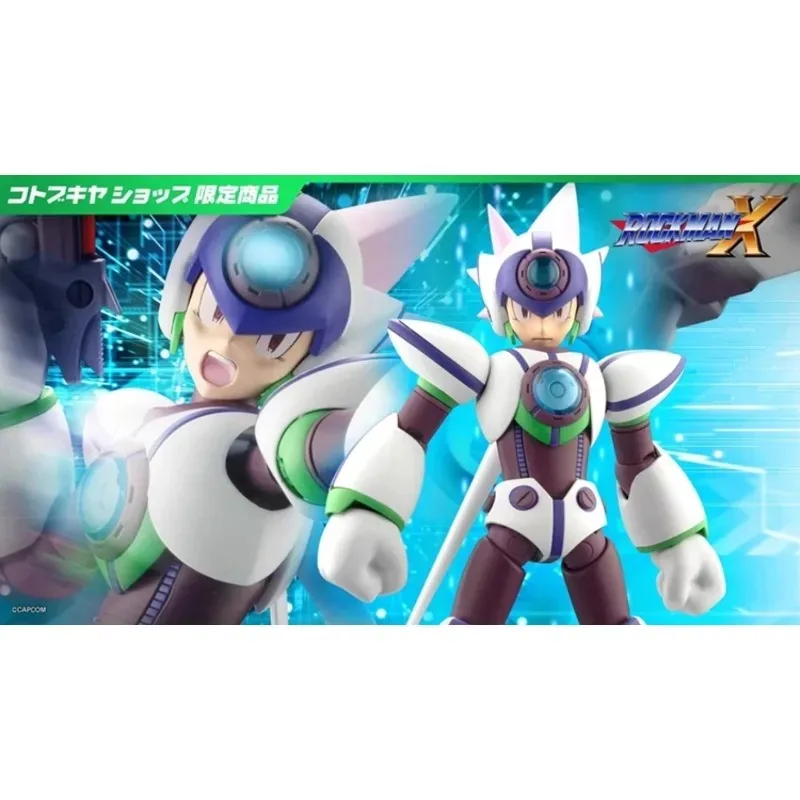 KOTOBUKIYA Oryginalna figurka anime Rockman X AXL WHITE Ver. Figurki akcji Zabawki dla dzieci Prezent Kolekcjonerskie modele Ozdoby