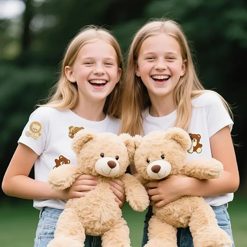 Cute Teddy Bear Embroidered Cloth Patch Multifunctional Towel, New Embroidered Panda Patch Package, Embroidered Label Ironing